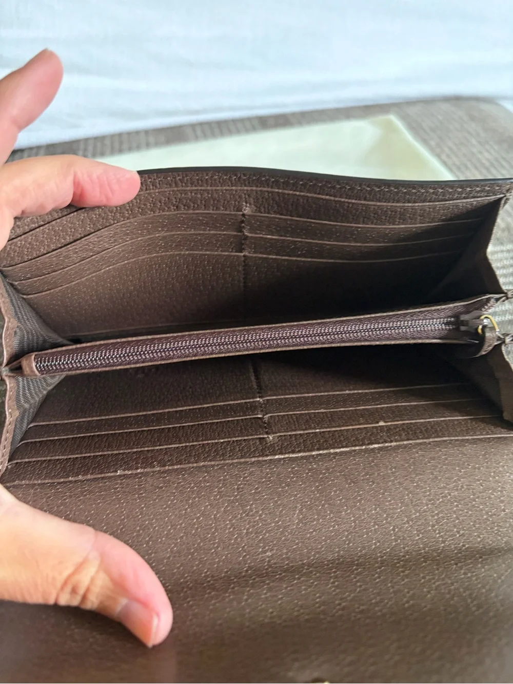 Gucci ophidia GG continental wallet